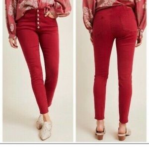 Anthropologie’s Pilcro & Letterpress Red Jeans